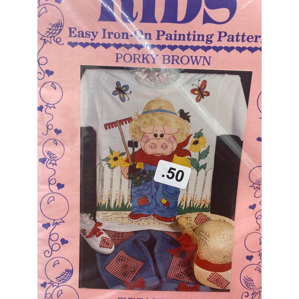 set of 3 Glenda's Fashion Patterns For KIDS-Easy Iron On Painting Pattern NEW - Picture 2 of 4